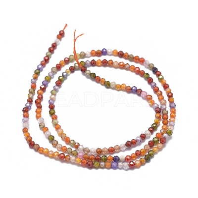 Cubic Zirconia Beads Strands X-G-G792-47-A-1