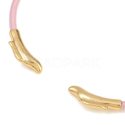 Braided Steel Wire Bangles Making KK-CBA6056-02E-G-1