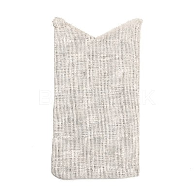 12Pcs 12 Styles Burlap Cute Easter Bunny Packing Pouches Drawstring Bags ABAG-A012-04-1