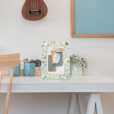 DIY Ocean Theme Photo Frame Making Kit DIY-OC0010-13-1