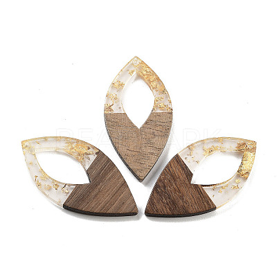 Walnut Wood Pendants FIND-Z050-06H-1