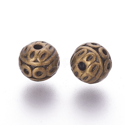 Tibetan Style Zinc Alloy Beads PALLOY-ZN191-AB-FF-1