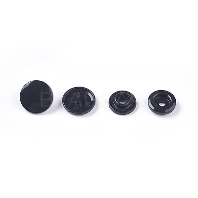 Resin Snap Button BUTT-WH0006-06D-1