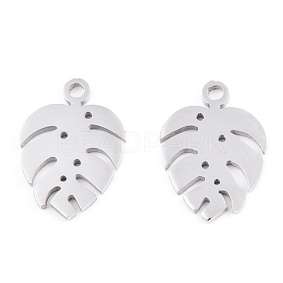 Non-Tarnish 304 Stainless Steel Charms X-STAS-S107-05P-1