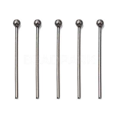 Non-Tarnish 304 Stainless Steel Ball Head pins X-STAS-R015-20mm-1