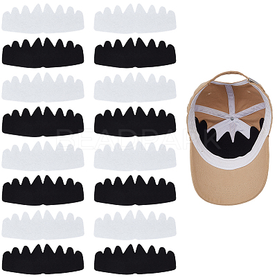 20Pcs 2 Colors Felt Hat Inner Support Rack AJEW-CY0002-47-1