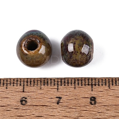 Vintage Handmade Porcelain Beads PORC-Q006-13A-04-1