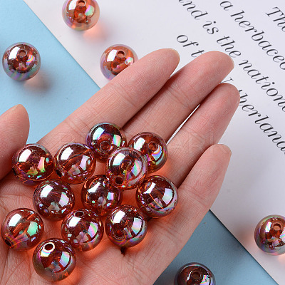 Transparent Acrylic Beads MACR-S370-B16mm-765-1