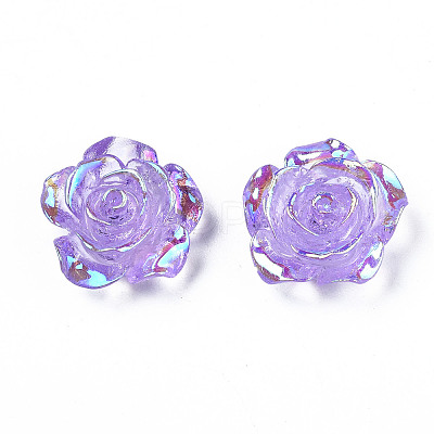 Transparent Resin Cabochons CRES-N030-001B-01-1