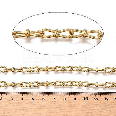 Ion Plating(IP) 304 Stainless Steel Infinity Link Chains CHS-S012-07G-1