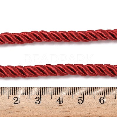 5MM Nylon Twisted Cord Necklace Making FIND-G096-01P-24-1