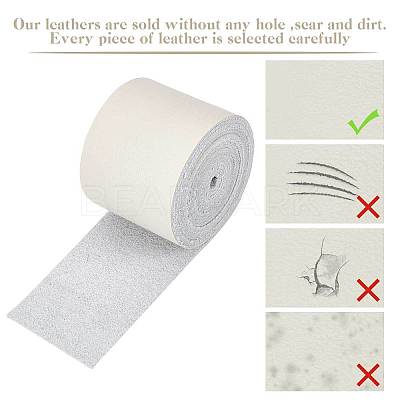 Flat Microfiber Imitation Leather Cord LC-WH0006-07D-06-1