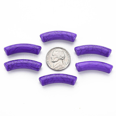 Opaque Crackle Acrylic Beads LS-MACR-S372-002N-004-1