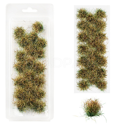 Resin Mini Grass Tufts AJEW-WH20120-10B-02-1