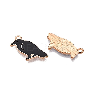 Halloween Theme Alloy Enamel Pendants PALLOY-N176-45-RS-1