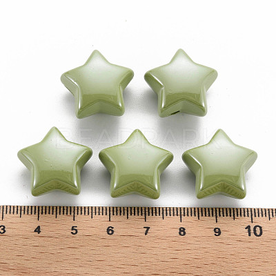 Opaque Acrylic Beads MACR-S372-02B-83-1