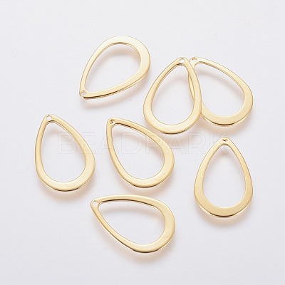 304 Stainless Steel Open Pendants STAS-L234-085G-1