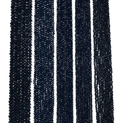 Opaque Solid Color Imitation Jade Glass Beads Strands EGLA-A044-P2mm-D16-1