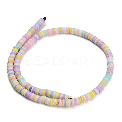 Handmade Polymer Clay Beads Strands PY-CBA21A8-01G-1