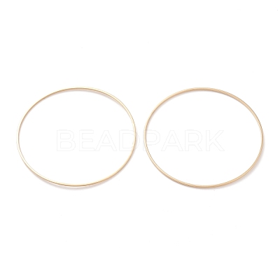 Brass Linking Rings KK-Y003-03N-G-1