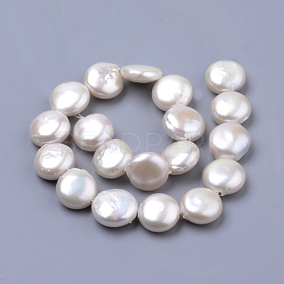 Natural Baroque Pearl Keshi Pearl Beads Strands PEAR-S012-28-1
