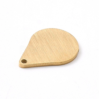 Ion Plating(IP) 304 Stainless Steel Pendants STAS-F271-05B-G-1
