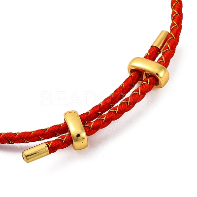 Adjustable Polyester Cord Braided Bracelets BJEW-Z085-01G-22-1