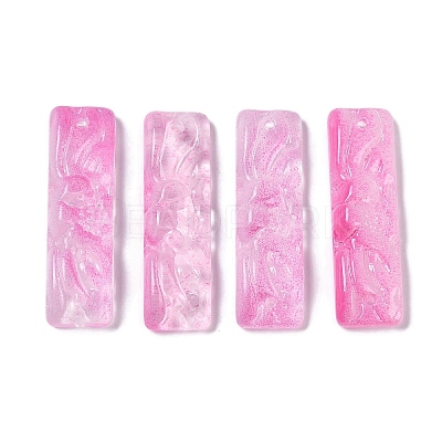 Baking Paint Glass Pendants GLAA-S202-16F-1