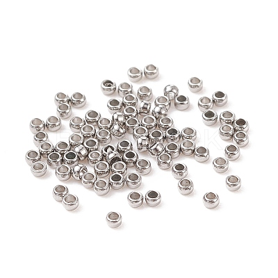 Non-Tarnish 304 Stainless Steel Spacer Beads STAS-R065-80-01-1