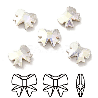 K9 Glass Rhinestone Cabochons RGLA-G017-01B-001TR-1
