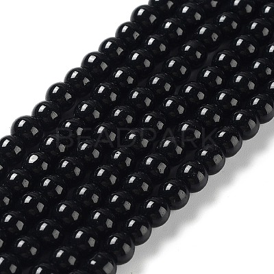 Baking Paint Pearlized Glass Pearl Round Bead Strands HY-Q003-6mm-80-1