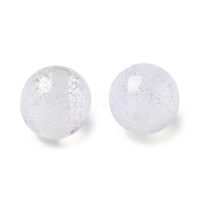 Two Tone Resin Beads RESI-Q025-02B-C-1