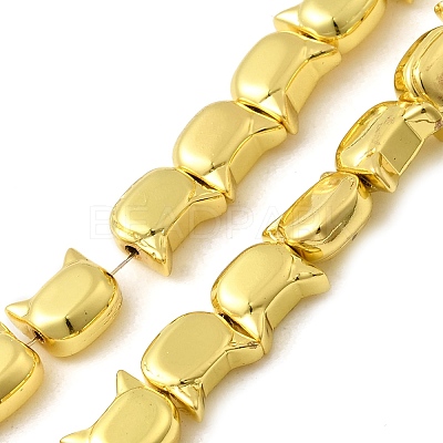 Electroplate Glass Beads Strands EGLA-F166-11-1