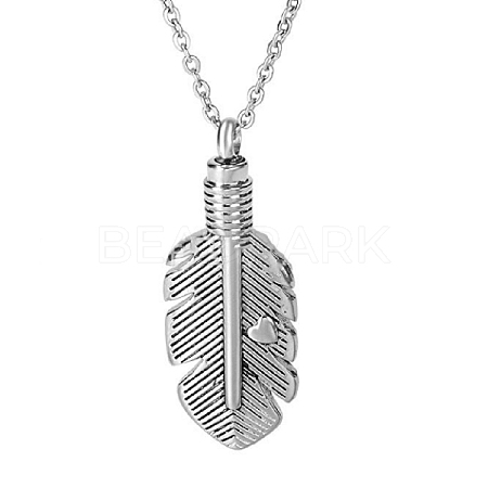 Stainless Steel Pendant Necklaces PW-WGF8019-01-1