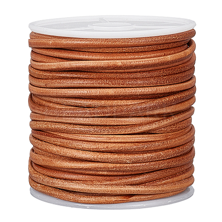 20M Round Cowhide Leather Cord WL-WH0015-01C-01-1