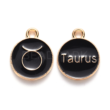 Alloy Enamel Pendants LS-ENAM-S124-01B-08C-1