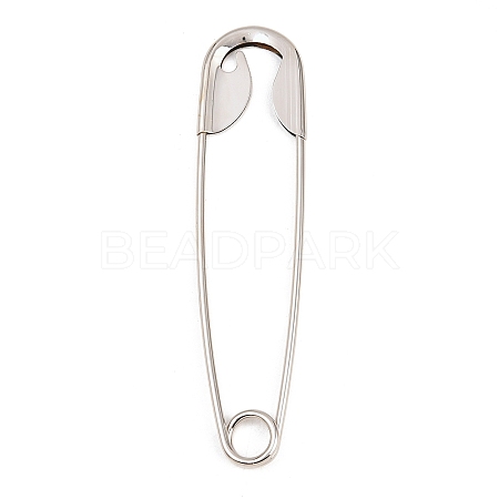 Iron Extra Large Safety Pin Brooches IFIN-P043-01P-1