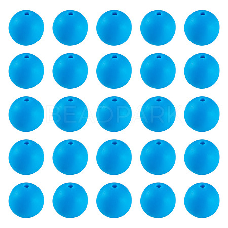 50Pcs Food Grade Eco-Friendly Silicone Beads SIL-TADJ0001-03I-1