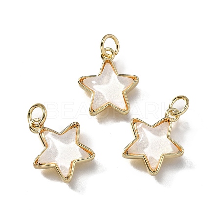 Brass Charms KK-Q043-01B-01G-1