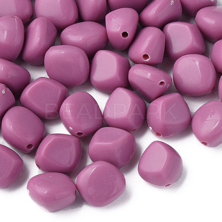 Opaque Acrylic Beads MACR-S373-137-A12-1
