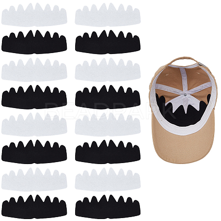 20Pcs 2 Colors Felt Hat Inner Support Rack AJEW-CY0002-47-1