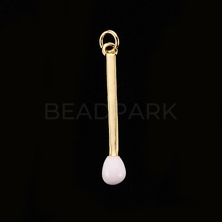 Brass Enamel Pendants KK-S362-032L-NR-1