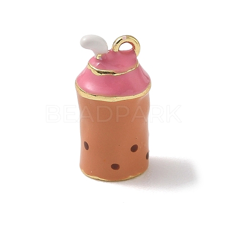 Brass Enamel Pendants KK-CBA1717-03G-02-1