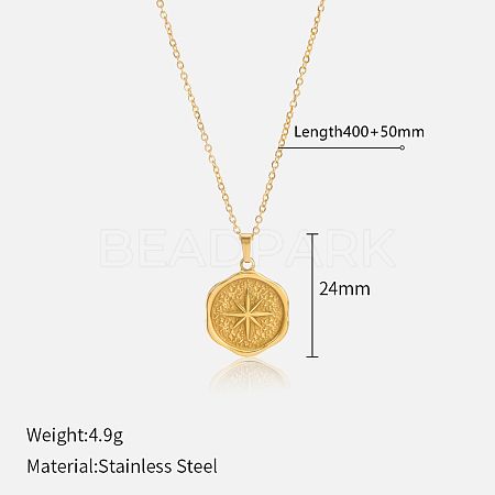 304 Stainless Steel Pendant Necklaces for Women FS-WG3C5F5-01-1