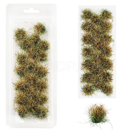 Resin Mini Grass Tufts AJEW-WH20120-10B-02-1