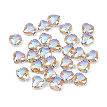 Electroplate Glass Bead LS-EGLA-H102-08Y-1