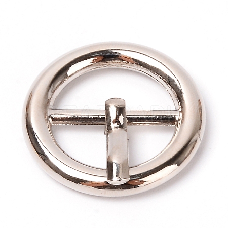 Alloy with Iron Slider Buckles FIND-WH0068-81B-1