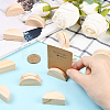 24Pcs Pine Wood Name Card Holder DJEW-SP0001-21A-02-4