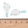 Tennis Alloy Enamel Pendants AL-CBA292F-02N-P-3