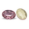 Faceted Oval Glass Pointed Back Rhinestone Cabochons RGLA-A010-20x30mm-S26-2